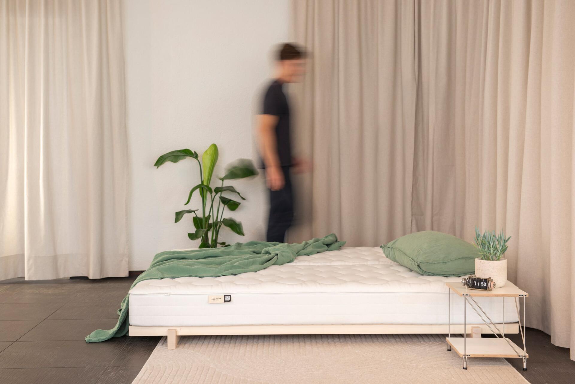 Matratzen von ecomade vereinen ergonomischen Liegekomfort mit nachhaltigem Design